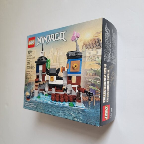 LEGO NINJAGO Micro Docks - Set 40703, new, excellent condition box - Picture 5 of 11